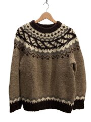 画像：hilda.ltd/ニット・セーター(厚手)/M/ウール/BRW/ノルディックセーター//