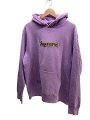 画像：Gonz Logo Hooded Sweatshirt/L/コットン/PUP/ドローコード欠品ヨゴレ有