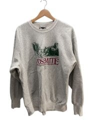 画像：裏起毛/スウェット/2L/コットン/GRY
