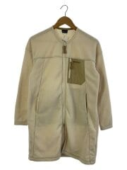 画像：フリースジャケット/S/ポリエステル/CRM/無地/TOWQJL43