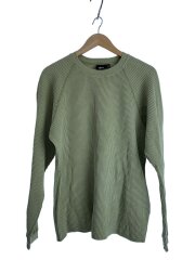 画像：長袖Tシャツ/S/コットン/GRN/1140382/サーマル