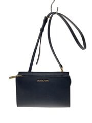 画像：ショルダーバッグ/レザー/BLK/無地/OA-2211