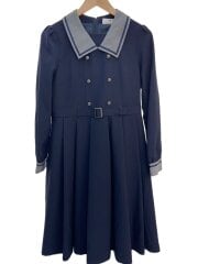 画像：ワンピース/--/ポリエステル/NVY/3506-2583/165cm/セーラーワンピース