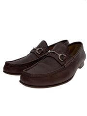 画像：ローファー/US10.5/BRW/レザー/367762/ビットローファー/シボレザー/ホースビット//