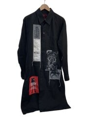 画像：長袖シャツ/3/コットン/BLK/UM-B51-080/Omnibus Printed Patch Long Shi