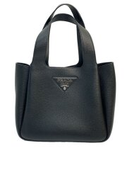 画像：トートバッグ/レザー/BLK/1BG335/リエゾン/スモール/ヴィッテロダイノスフトレザー