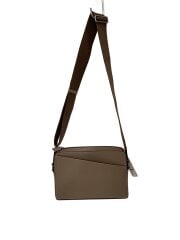 画像：カルロ/ノ-ビレレザーショルダーバッグ/レザー/BRW