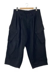 画像：24SS/Katsuragi Cargo Pants/カーゴパンツ/2/コットン/BLK/MS-P07-021//