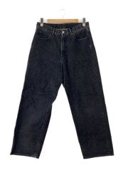 画像：13.5oz DENIM 5P BAGGY TAPERED/ボトム/33/デニム/BLK/8114-246-0984//