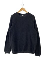 画像：Moss Stitch L/S/ニット・セーター(厚手)/2/コットン/BLK/1703-002//