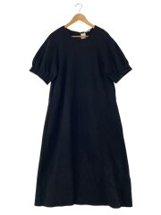 画像：長袖ワンピース/2/コットン/BLK/14112-5112//