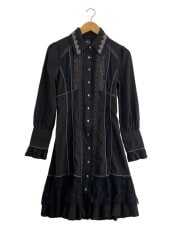 画像：OZZ ONESITE/長袖ワンピース/--/--/BLK//