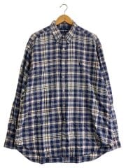 画像：BLAKE/長袖シャツ/XL/コットン/BLU/チェック//