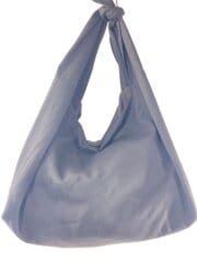 画像：トートバッグ/ウール/BLK/無地