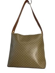 画像：ショルダーバッグ/PVC/BEG/総柄