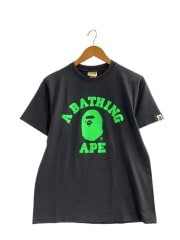 画像：Tシャツ/M/コットン/BLK//