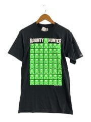 画像：Tシャツ/M/コットン/BLK/ヘリンボーン//
