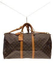 画像：キーポル55_モノグラム・キャンバス/PVC/BRW