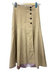 画像：ロングスカート/38/コットン/BEG/55s12-166-40