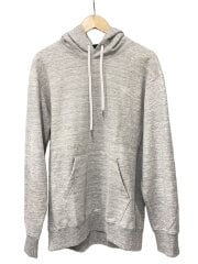 画像：パーカー_NT62438R/XL/ポリエステル/GRY/無地