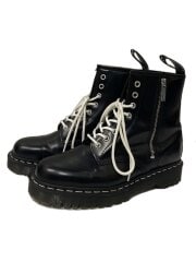 画像：レースアップブーツ/UK8/BLK/レザー
