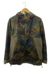 画像：ジップパーカー/3/ポリエステル/KHK/総柄