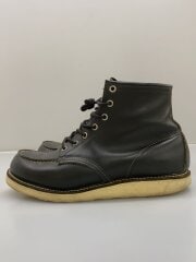 画像：レースアップブーツ/--/BLK/レザー