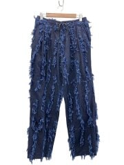 画像：ボトム/2/コットン/NVY/132240010/JACQUARD DENIM PANTS