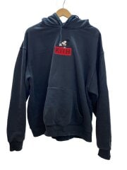 画像：パーカー/XL/コットン/ブラック