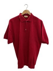 画像：ポロシャツ/XL/コットン/RED