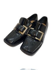 画像：フラットパンプス/35.5/BLK