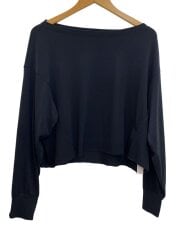 画像：長袖Tシャツ/S/ポリエステル/ブラック