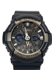 画像：クォーツ腕時計・G-SHOCK/デジアナ/ラバー/BLK/BLK