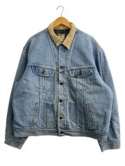 画像：Gジャン/XXL/コットン/BLU/221-6091//