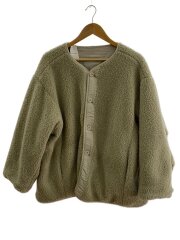 画像：キルティングジャケット/FREE/アクリル/GRY/無地/15101-0041