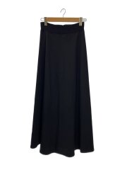 画像：ロングスカート/3/ウール/BLK/YK-S18-116