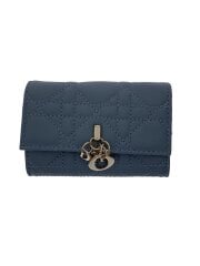 画像：2つ折り財布/レザー/GRY/レディース/MA-0273