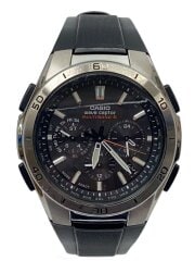 画像：ソーラー腕時計・WAVECEPTOR/アナログ/BLK/BLK