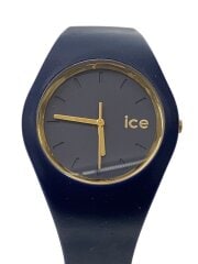 画像：腕時計/アナログ/ラバー/NVY/NVY