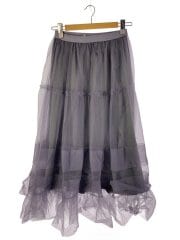 画像：ロングスカート/38/ポリエステル/GRY/無地/102427-11-580-92-380