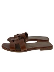 画像：オラン/サンダル/38/BRW/使用感有