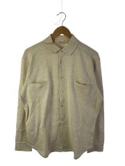 画像：長袖シャツ/L/コットン/CRM