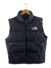 画像：NUPTSE VEST_ヌプシベスト/M/ナイロン/BLK