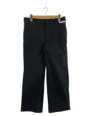 画像：ストレートパンツ/M/ポリエステル/BLK/無地/241tqdt-ptm01