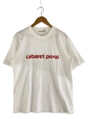 画像：cabaret poval/Tシャツ/L/コットン/WHT//