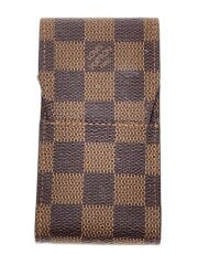 画像：エテュイ・シガレット_ダミエ・エベヌ/PVC/BRW/メンズ