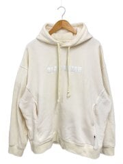 画像：パーカー/L/ポリエステル/WHT/無地/NAP-021