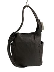 画像：KAZINO/トートバッグ/レザー/BLK