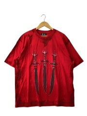 画像：Tシャツ/3/コットン/RED/TC24TS2003//