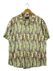 画像：FISH　RAYON　SHIRT/アロハシャツ/XL/レーヨン/IVO/総柄//
